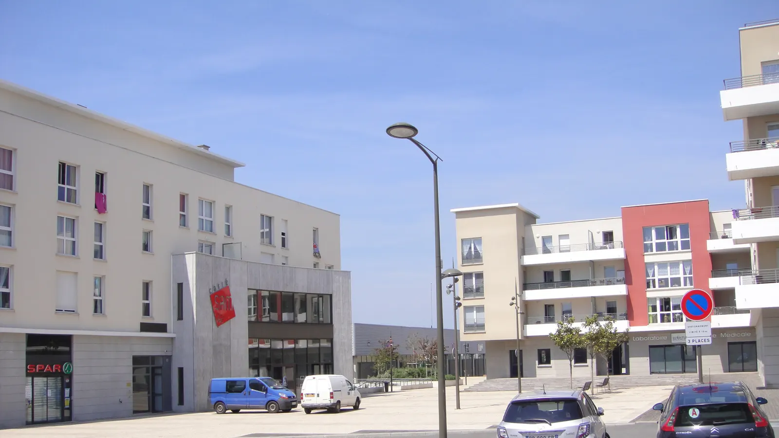Le quartier du Chemin Vert, à l'est de Boulogne-sur-Mer
